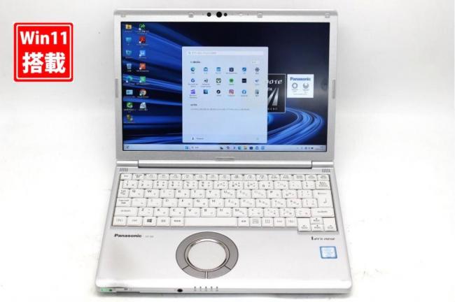 中古 フルHD対応WUXGA 12.1型 Panasonic Let's note CF-SV8RDCVS Windows11 第8世代 i5-8365u 8GB NVMe 256GB-SSD カメラ 無線 Office付き 中古パソコン 管:1820s