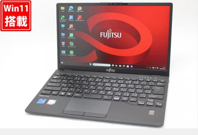 中古 フルHD 13.3型 Fujitsu LIFEBOOK U9312K Windows11 10コア 第12世代 i7-1265U 16GB NVMe 256GB-SSD カメラ LTE 無線Wi-Fi6 Office付き 中古パソコン 管:1131w