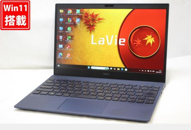 中古 フルHD 13.3型 NEC LAVIE GN286M4GN Windows11 第11世代 i7-1165G7 16GB NVMe 512GB-SSD カメラ 無線Wi-Fi6 Office付き 中古パソコン 管:1146w