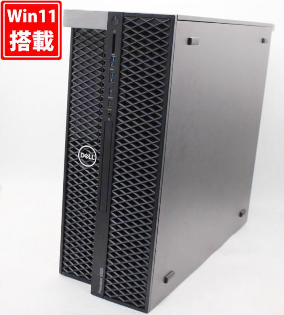 ゲーミングPC  新品256GB-SSD + 500GB-HDD 中古美品 DELL Precision 5820 Tower Windows11 Xeon W-2133 16GB NVIDIA Quadro P4000 Office付 中古パソコン 管:1538h