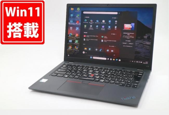 中古 フルHD対応WUXGA 13.3型 Lenovo ThinkPad L13 Gen3 Windows11 10コア 第12世代 i7-1255U 16GB NVMe 512GB-SSD カメラ 無線Wi-Fi6 Office付き 中古パソコン 管:1552m