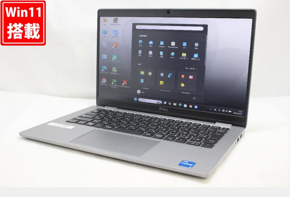 NVMe 新品512GB-SSD 中古 フルHD 13.3型 DELL Latitude 5340 Windows11 10コア 第13世代 i5-1345u 16GB カメラ 無線Wi-Fi6 Office付き 中古パソコン 管:1784r