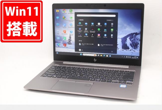 ゲーミングPC  728時間 中古良品 フルHD 14型 HP ZBOOK 14u G6 Windows11 八世代 i7-8565U 16GB NVMe 512GB-SSD Radeon Pro WX3200 カメラ 無線 Office付 中古パソコン 管:1820m