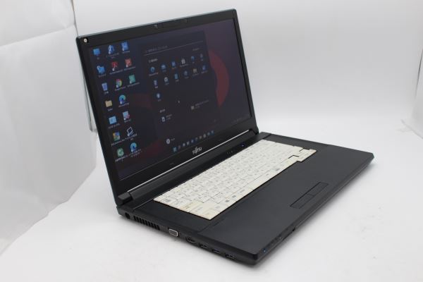 送料無料 即日発送 良品 15.6インチ Fujitsu LifeBook A576N Windows11 Celeron 3855U 8GB 爆速256GB-SSD Office付【ノートパソコン 中古パソコン 中古PC】