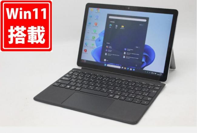 454時間 中古美品 フルHD タッチ 10型 Microsoft Surface GO2 1927 Windows11 CoreM3-8100Y 8GB NVMe 128GB-SSD カメラ LTE 無線Wi-Fi6 Office付き 中古パソコン 管:1354m