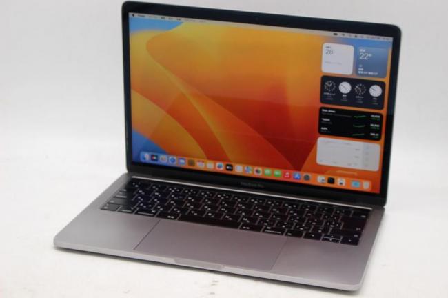 即日発送 中古 訳あり 2K対応 13.3インチ Apple MacBook Pro A1989 Mid-2018 (Touch Bar) グレー macOS Ventura(正規版Windows11追加可能) 高性能 八世代Core i7-8559u 16GB 爆速NVMe式1TB-SSD カメラ