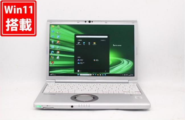 中古美品 フルHD 12.1型 Panasonic Let's note CF-SV9RDLVS Windows11 第10世代 i5-10310U 8GB NVMe 256GB-SSD カメラ 無線Wi-Fi6 Office付 中古パソコン 管:1502j