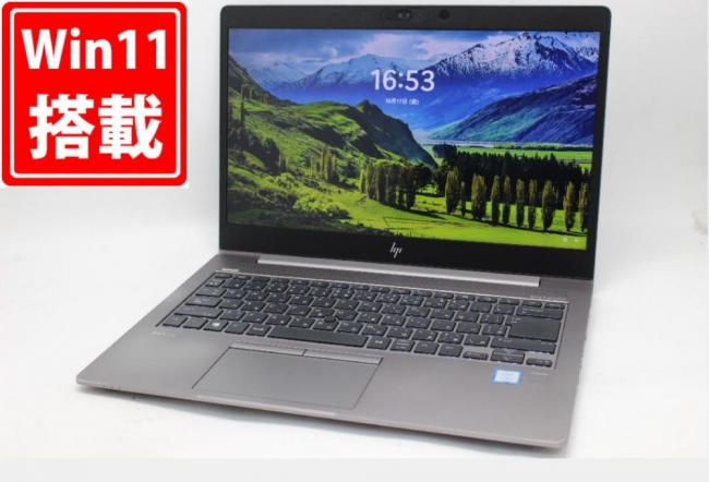 ゲーミングPC  中古 フルHD 14型 HP ZBOOK 14u G5 Windows11 第8世代 i7-8550U 16GB NVMe 512GB-SSD Radeon Pro WX3100 カメラ 無線 Office付き 中古パソコン 管:1718m