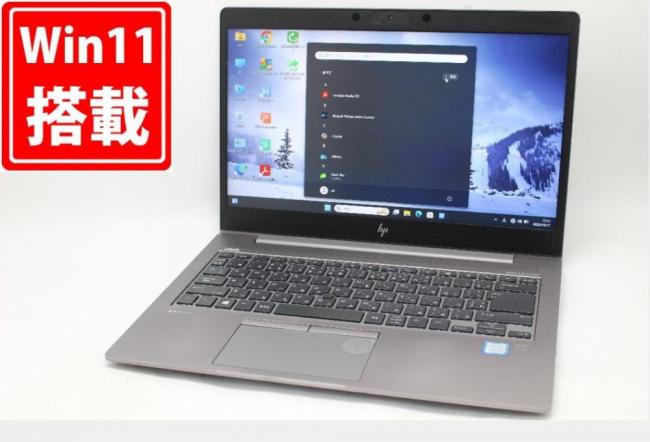 ゲーミングPC  中古 フルHD 14型 HP ZBOOK 14u G5 Windows11 第8世代 i7-8550U 16GB NVMe 512GB-SSD Radeon Pro WX3100 カメラ 無線 Office付き 中古パソコン 管:1813m