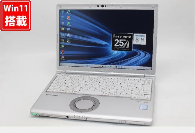 良品 フルHD対応WUXGA 12.1型 Panasonic Let's note CF-SV8RDAVS Windows11 第8世代 i5-8365u 8GB 256GB-SSD カメラ 無線 Office付き 中古パソコン 管:1907w