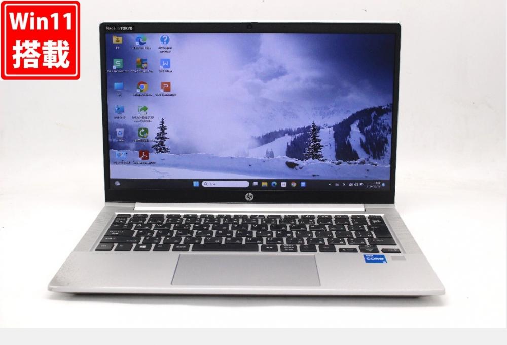 中古 フルHD 13.3型 HP PROBOOK 430G8 Windows11 第11世代 i5-1135G7 16GB NVMe 512GB-SSD カメラ 無線 Office付 中古パソコン 管:1200w