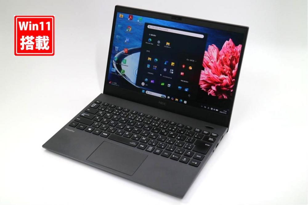 中古良品 フルHD 13.3型 Fujitsu LIFEBOOK U7311F Windows11 第11世代 i5-1145G7 8GB NVMe 256GB-SSD カメラ 無線Wi-Fi6 Office付き 中古パソコン 管:1836s