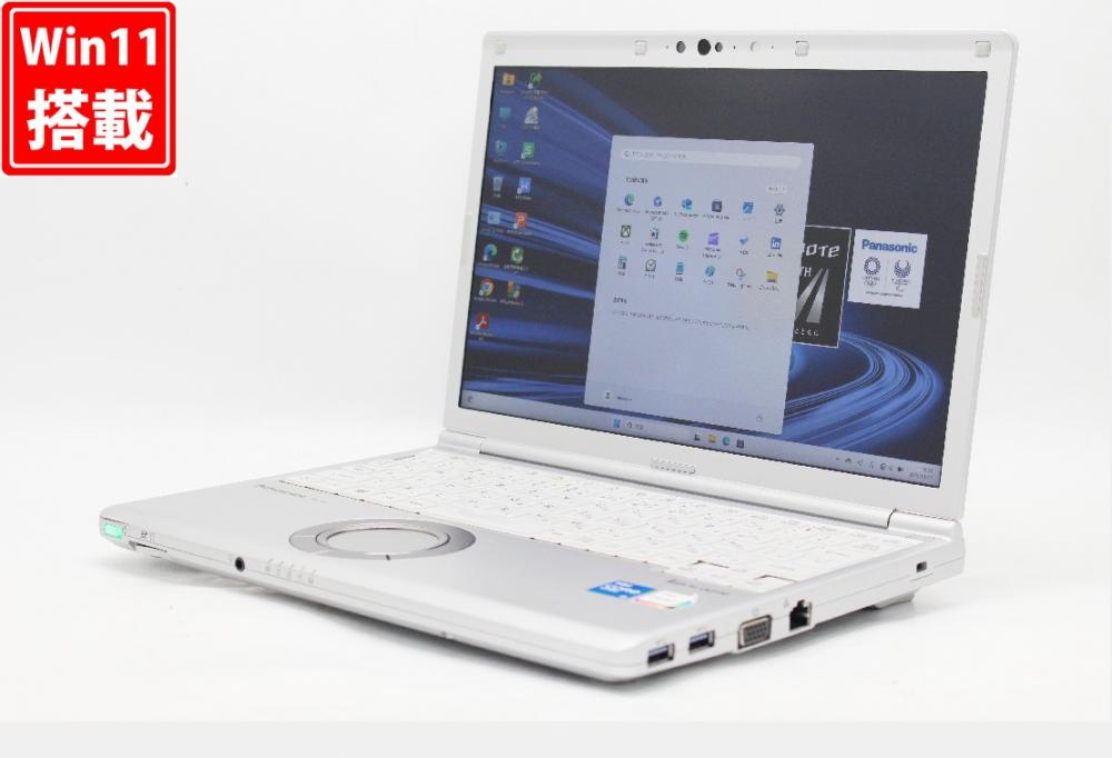 中古 フルHD対応WUXGA 12.1型 Panasonic Let's Note CF-SV1RDLVS Windows11 第11世代 i5-1145g7 16GB NVMe 256GB-SSD カメラ 無線Wi-Fi6 Office付き 中古パソコン 管:0935r