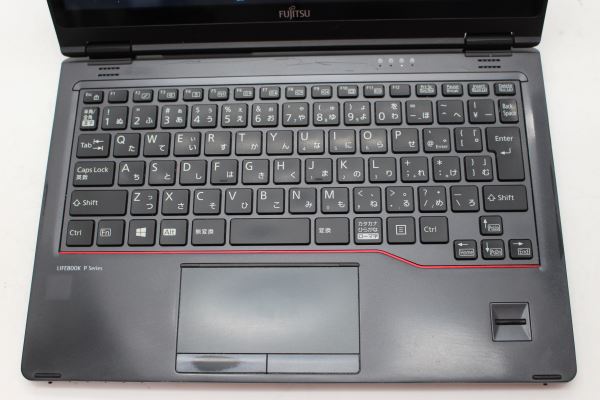  中古 フルHD タッチ 12.5型 Fujitsu LifeBook P727 Windows11 七世代 i5-7300U 8GB 128GB-SSD カメラ 無線 Office付 中古パソコン 税無