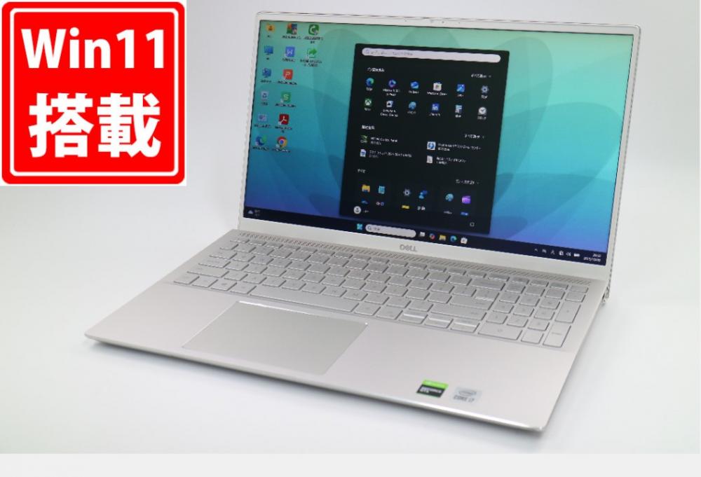 ゲーミングPC 良品 フルHD 15.6型 DELL Inspiron 15 7501 Windows11 第10世代 i7-10750H 16GB NVMe 1TB-SSD NVIDIA GeForce GTX 1650 Ti カメラ 無線Wi-Fi6 Office付き 中古パソコン 管:1353