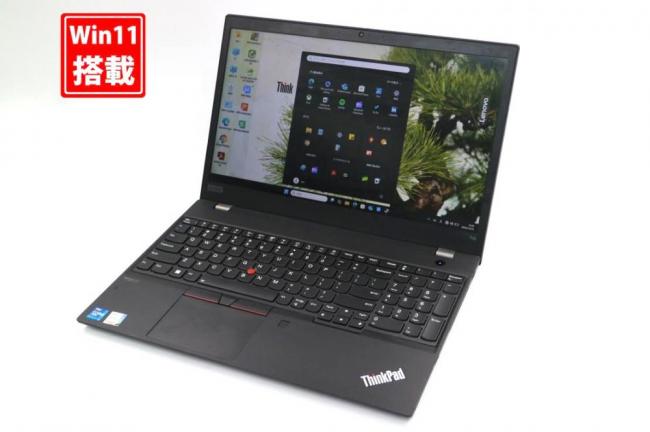 中古 フルHD 15.6型 Lenovo ThinkPad T15 Gen2 Windows11 第11世代 i7-1185G7 32GB NVMe 512GB-SSD カメラ 無線Wi-Fi6 Office付き 中古パソコン 管:1347s