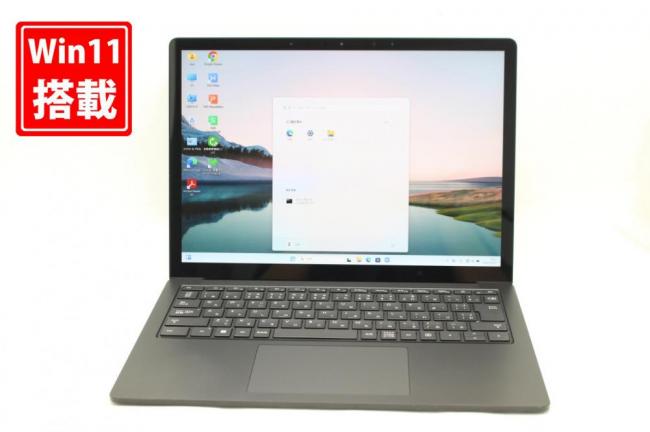 中古 2K対応 タッチ 13.5型 Microsoft Surface Laptop4 Windows11 第11世代 i5-1145g7 16GB NVMe 512GB-SSD カメラ 無線Wi-Fi6 Office付き 中古パソコン 管:1046k