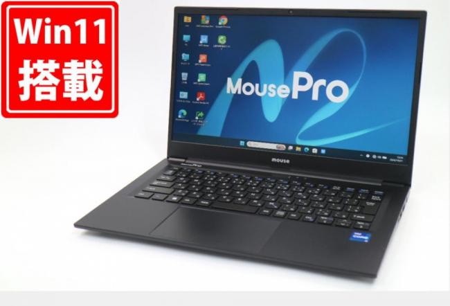 中古美品 フルHD 14型 Mousepro C4I7 Windows11 第11世代 i7-1195G7 32GB NVMe 512GB-SSD カメラ 無線Wi-Fi6 Office付き 中古パソコン 管:1423m