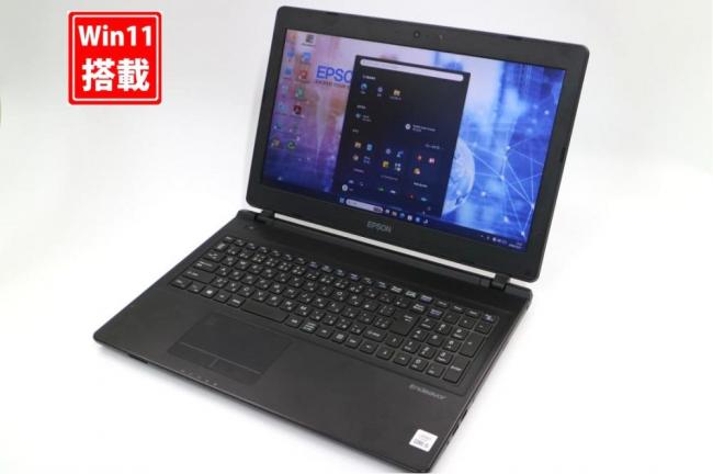 中古 フルHD 15.6型 EPSON Endeavor NJ4400E Windows11 第10世代 i5-10210u 8GB 256GB-SSD カメラ 無線Wi-Fi6 Office付き 中古パソコン 管:1659s