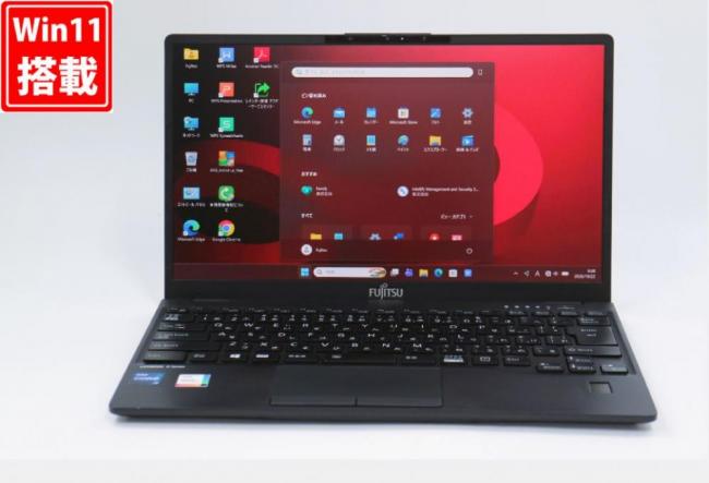 訳有 フルHD 13.3型 Fujitsu LIFEBOOK U9311F Windows11 第11世代 i7-1185G7 16GB NVMe 256GB-SSD カメラ 無線Wi-Fi6 Office付き 中古パソコン 管:0927v