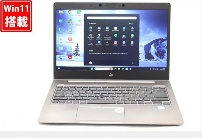 中古 フルHD 14型 HP ZBook 14U G6 Windows11 第8世代 i7-8565U 16GB NVMe 512GB-SSD カメラ 無線Wi-Fi6 Office付き 中古パソコン 管:1355v