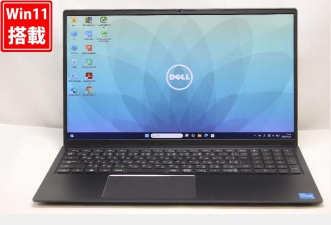 中古 フルHD 15.6型 DELL Vostro15 5510 Windows11 第11世代 i5-11320H 8GB NVMe 256GB-SSD カメラ 無線Wi-Fi6 Office付き 中古パソコン 管:1556w