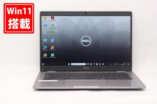 中古良品 フルHD 13.3型 DELL Latitude 5320 Windows11 第11世代 i5-1145g7 8GB NVMe 256GB-SSD カメラ 無線Wi-Fi6 Office付 中古パソコン 管:2180x