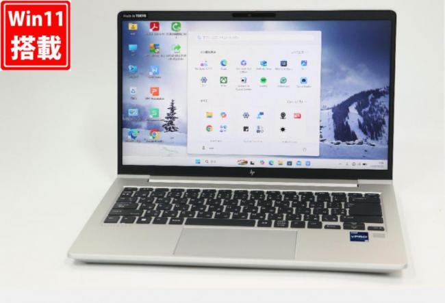【メーカー保証付】 良品 フルHD 14型 HP EliteBook 640G10 Windows11 10コア 第13世代 i5-1345U 16GB NVMe 512GB-SSD カメラ 無線Wi-Fi6 Office付き 中古パソコン 管:0919v
