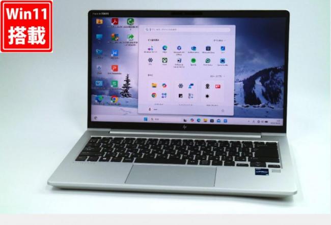 充放電回数19回 【メーカー保証付】 良品 フルHD 14型 HP EliteBook 640G10 Windows11 10コア 第13世代 i5-1345U 16GB NVMe 512GB-SSD カメラ 無線Wi-Fi6 Office付き 中古パソコン 管:1133v