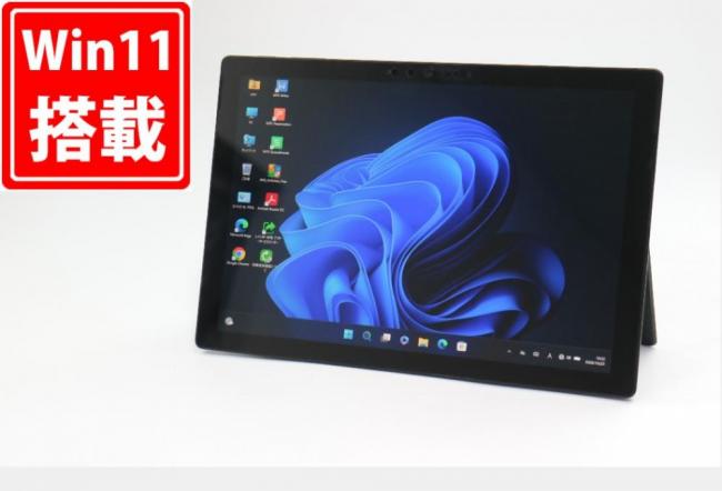良品 2K液晶 12型 タブレット Microsoft Surface Pro7 Windows11 第10世代 i5-1035G4 8GB NVMe 256GB-SSD カメラ 無線Wi-Fi6 Office付き 中古パソコン 管:1159m