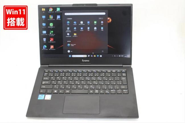中古 フルHD 13.3型 MOUSE iiyama L140MU Windows11 第11世代 i5-1135g7 16GB NVMe 512GB-SSD カメラ 無線Wi-Fi6 Office付き 中古パソコン 管:1142s