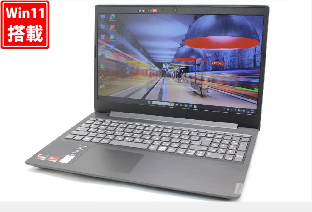 良品 フルHD 15.6型 Lenovo ideapad L340-15API Windows11 AMD Ryzen 7-3700U 8GB 256GB-SSD カメラ 無線 Office付き 中古パソコン 管:1846w