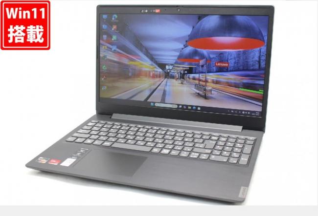 良品 フルHD 15.6型 Lenovo ideapad L340-15API Windows11 AMD Ryzen 7-3700U 8GB 256GB-SSD カメラ 無線 Office付き 中古パソコン 管:1846w