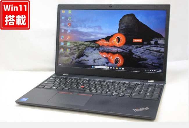 中古 フルHD タッチ 15.6型 Lenovo ThinkPad L15 Gen Windows11 第11世代 i7-1165G7 16GB NVMe 256GB-SSD カメラ 無線Wi-Fi6 Office付き 中古パソコン 管:1838w