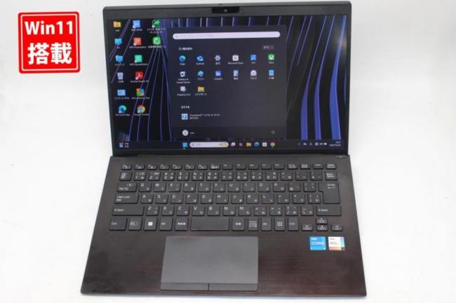 中古 4K対応 14型 SONY VAIO Pro PK VJPK21 Windows11 第11世代 i5-1135g7 16GB NVMe 256GB-SSD カメラ 無線Wi-Fi6 Office付き 中古パソコン 管:1806s