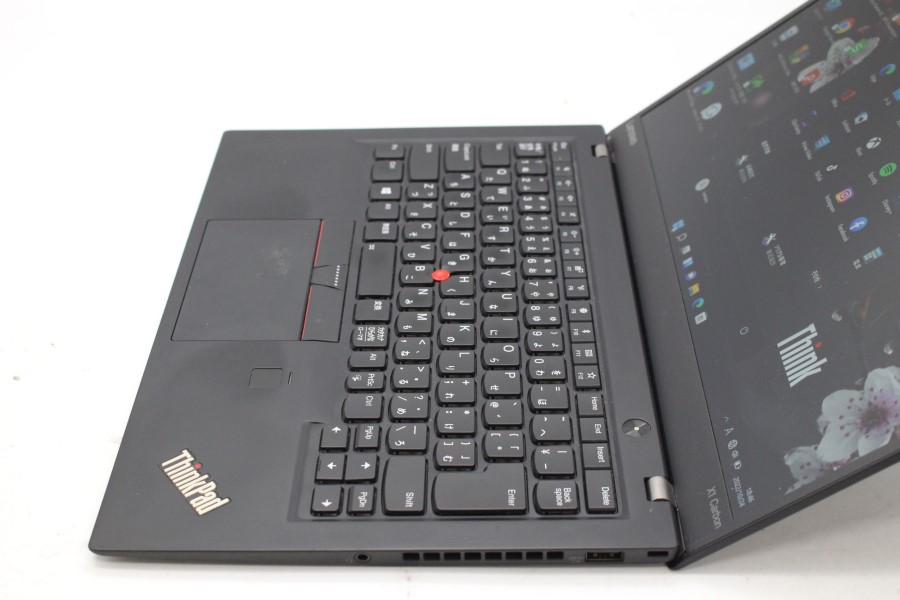  中古良品 フルHD 14型 Lenovo ThinkPad X1 Carbon Windows11 六世代 i7-6500U 8GB 256GB-SSD カメラ 無線 Office付 中古パソコン 税無