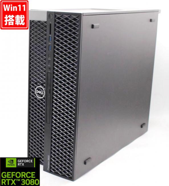 即日発送 中古美品 DELL Precision 5820 Tower Windows11 Xeon W-2235/ メモリ-128GB/ 爆速NVMe式新品1TB-SSD ZOTAC GeForce RTX 3080 Office付 Win11管:1059h