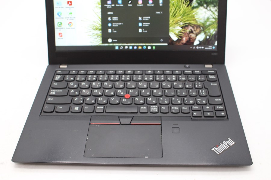  良品 フルHD 12.5インチ Lenovo ThinkPad X280 Windows11 八世代 i7-8550U 16GB  128GB-SSD カメラ 無線 Office付 中古パソコンWin11 税無