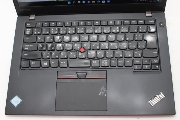 即日発送 良品 フルHD 14インチ Lenovo ThinkPad T470S Windows11 七世代 i5-7200U 8GB  256GB-SSD 無線 Office付 中古パソコンWin11 税無