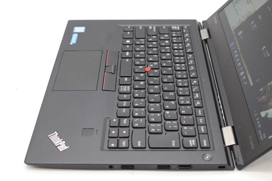  中古美品 フルHD 14型 Lenovo ThinkPad X1 Carbon Windows11 六世代 i7-6500U 8GB 128GB-SSD カメラ 無線 Office付 中古パソコン 税無