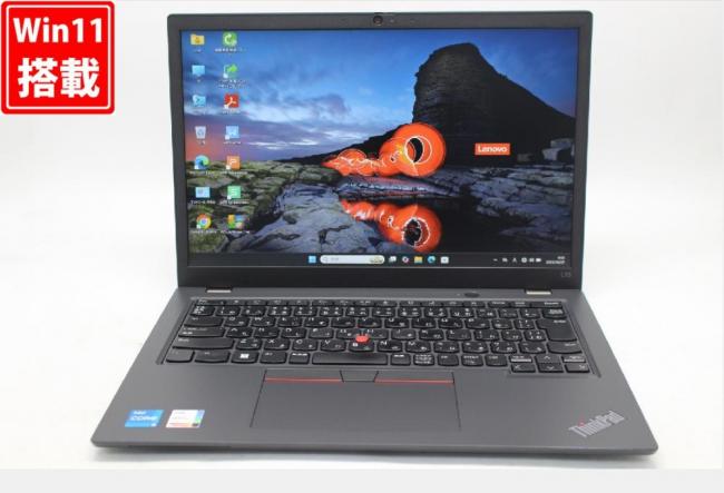 良品 フルHD対応WUXGA 13.3型 Lenovo ThinkPad L13 Gen4 Windows11 10コア 第13世代 i5-1335U 16GB NVMe 256GB-SSD カメラ 無線Wi-Fi6 Office付き 中古パソコン 管:1133w