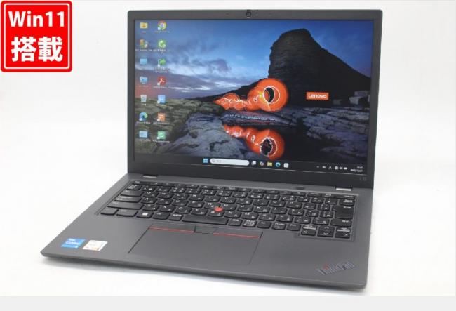 良品 フルHD対応WUXGA 13.3型 Lenovo ThinkPad L13 Gen4 Windows11 10コア 第13世代 i5-1335U 16GB NVMe 256GB-SSD カメラ 無線Wi-Fi6 Office付き 中古パソコン 管:1833w
