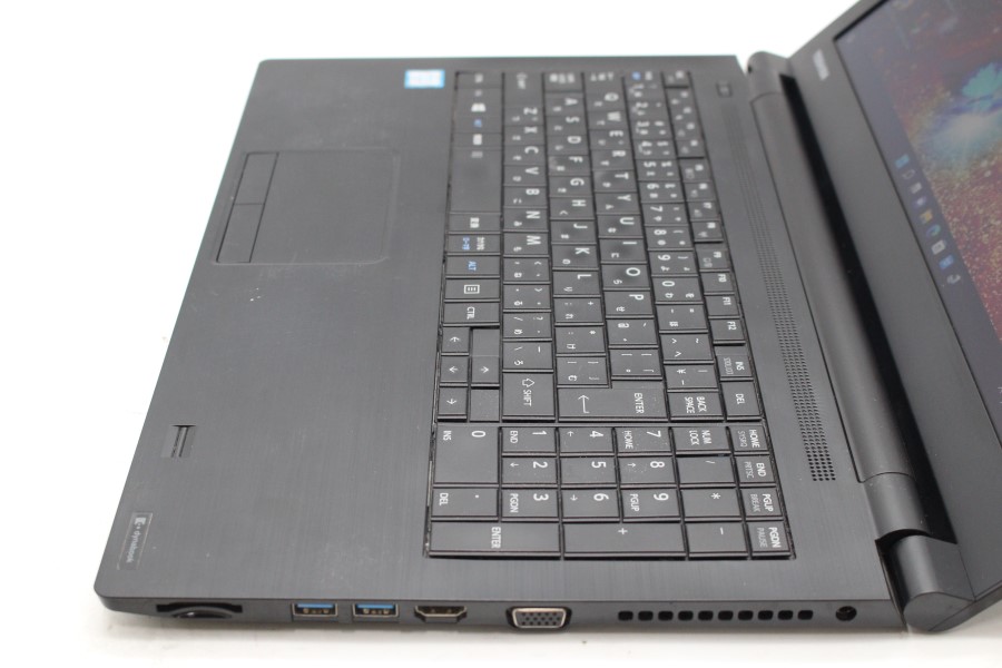 送料無料 即日発送 良品 15.6インチ TOSHIBA dynabook B65A Windows11 高性能 六世代Core i7-6500U 8GB 爆速256GB-SSD 無線 Office付【ノートパソコン 中古パソコン 中古PC】
