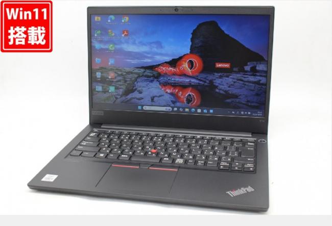 中古 フルHD 14型 Lenovo ThinkPad E14 Gen1 Windows11 第10世代 i5-10210U 8GB NVMe 256GB-SSD カメラ 無線Wi-Fi6 Office付き 中古パソコン 管:1863w