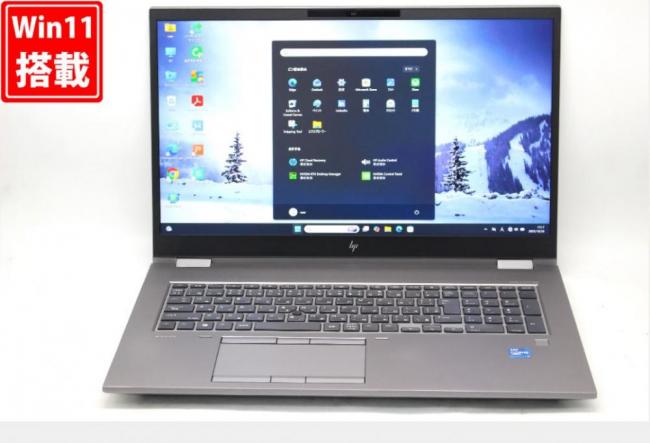 ゲーミングPC  良品 4K対応 17.3型 HP ZBook Fury 17.3 G8 Mobile Workstation Windows11 8コア 第11世代 i7-11850H 64GB NVMe 2TB-SSD NVIDIA RTX A3000 カメラ 無線Wi-Fi6 Office付き