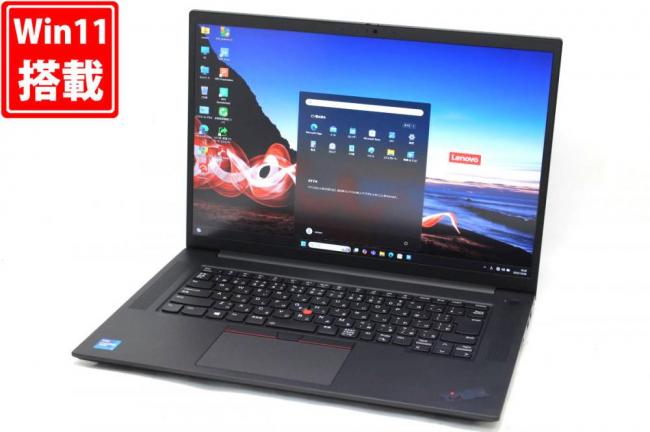 ゲーミングPC  良品 2K対応 16型 Lenovo ThinkPad P1 Gen4 Type-20Y4 Windows11 8コア 第11世代 i7-11800H 32GB NVMe 512GB-SSD NVIDIA GeForce RTX 3070 Laptop カメラ管:1843h