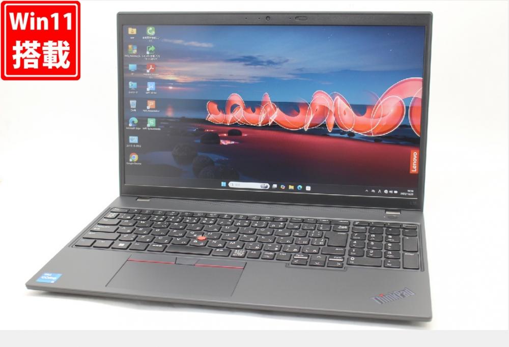 中古美品 フルHD 15.6型 Lenovo ThinkPad L15 Gen4 Windows11 10コア 第13世代 i5-1335U 16GB NVMe 512GB-SSD カメラ 無線Wi-Fi6 Office付き 中古パソコン 管:1209w