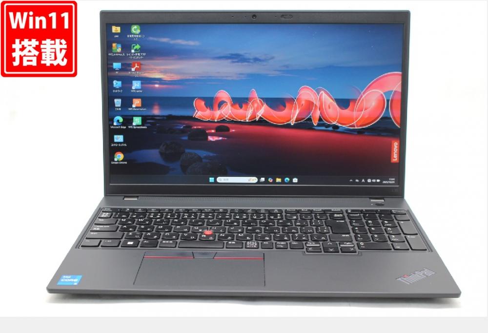 良品 フルHD 15.6型 Lenovo ThinkPad L15 Gen4 Windows11 10コア 第13世代 i5-1335U 16GB NVMe 512GB-SSD カメラ 無線Wi-Fi6 Office付き 中古パソコン 管:1709w