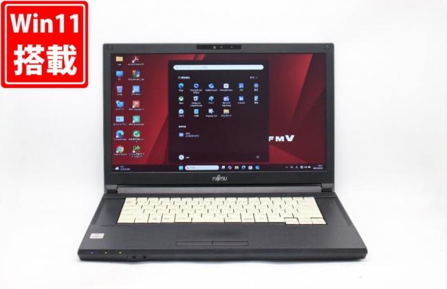 中古 15.6型 Fujitsu LIFEBOOK A5510D Windows11 第10世代 i5-10310U 8GB 128GB-SSD カメラ 無線Wi-Fi6 Office付き 中古パソコン 管:1726j