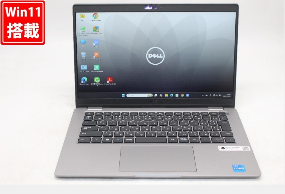 良品 フルHD タッチ 13.3型 DELL Latitude 5340 Windows11 10コア 第13世代 i5-1345U 16GB NVMe 256GB-SSD カメラ 無線Wi-Fi6 Office付き 中古パソコン 管:1711w